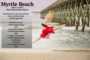 dance, photo, shoots, beach, myrtle, summer, 2015