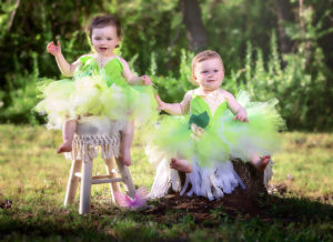 Hill Twins 15 Month Photoshoot